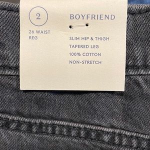 Slim hip & thigh tapered leg 100% cotton